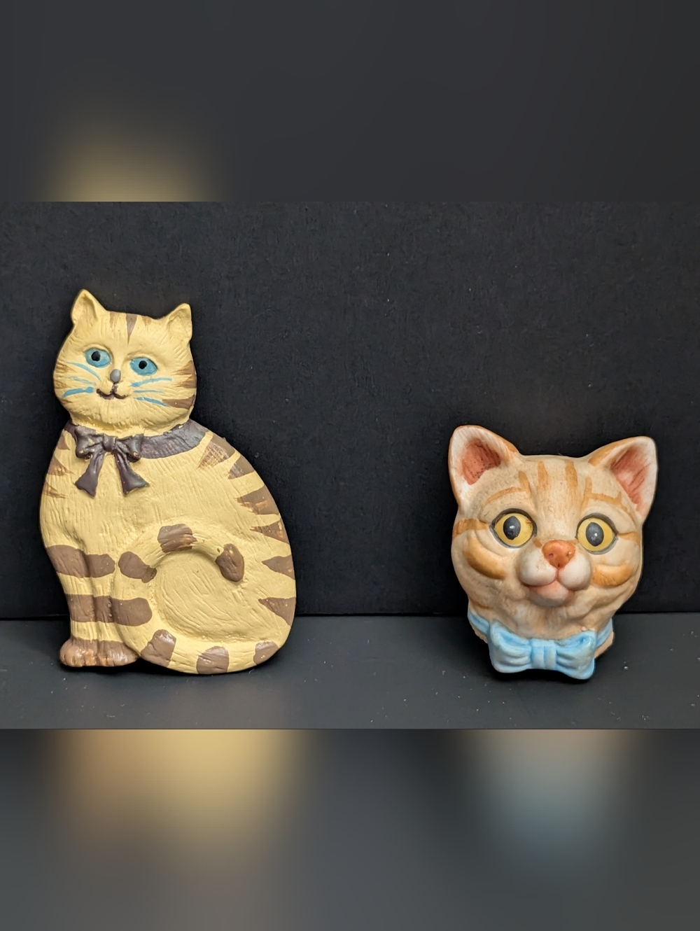 Vintage cat refrigerator magnets 4-2026
